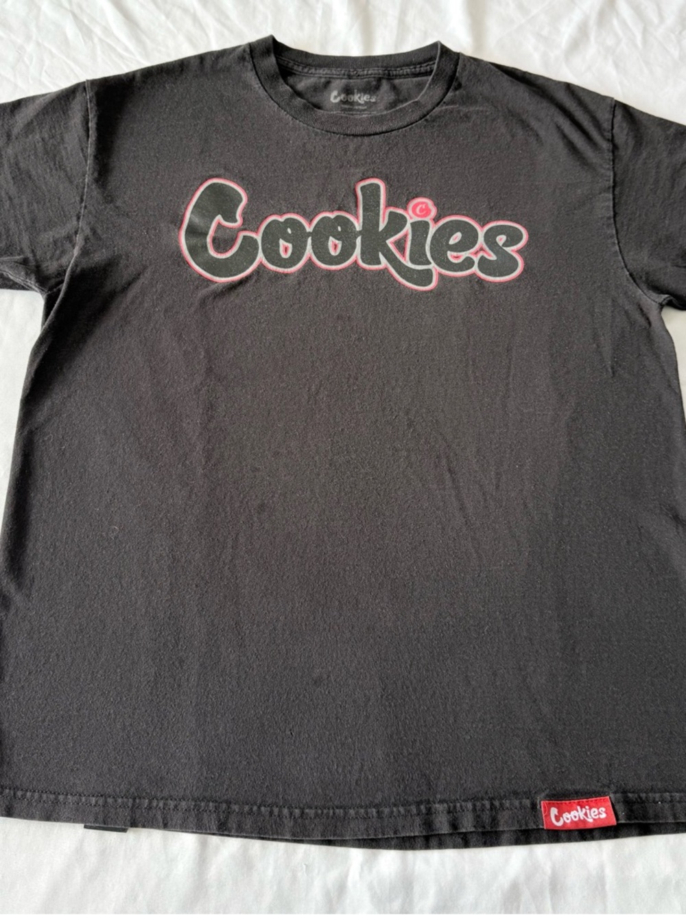 Cookies Men's Black Short Sleeve Logo Tee